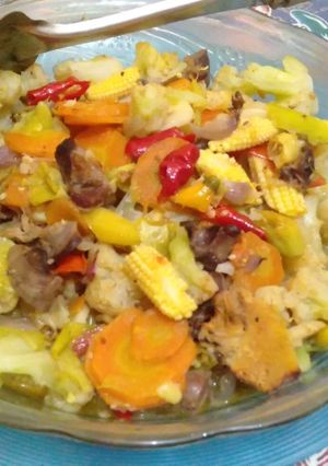 Foto resep Oseng sayur