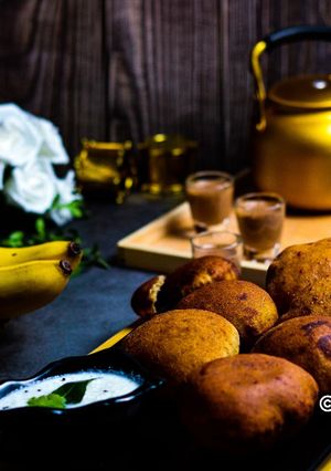 A picture of Banana Buns | Mangalore Buns | Banana Puris.