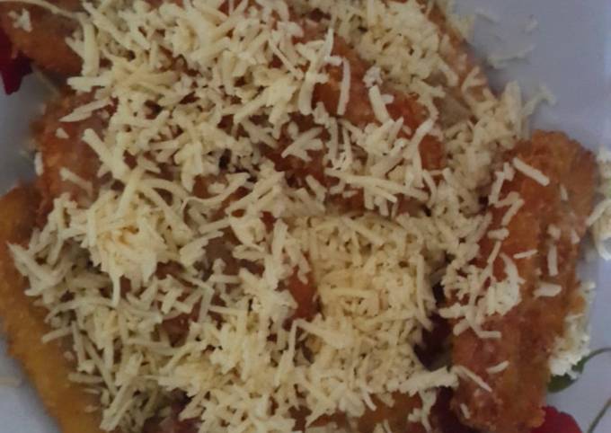 Langkah Mudah untuk Menyiapkan Pisang goreng krispi topping keju yang Bikin Ngiler