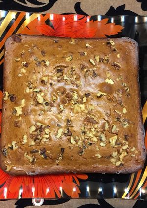عکسی از دستور کیک گردویی مهناز پز