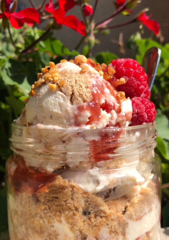 Una foto de Helado de cheesecake🍧
