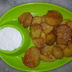 A picture of Chatpate potato.