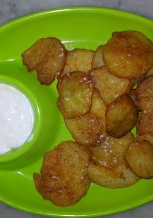 A picture of Chatpate potato.