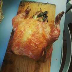 Una foto de Pollo asado a la inglesa