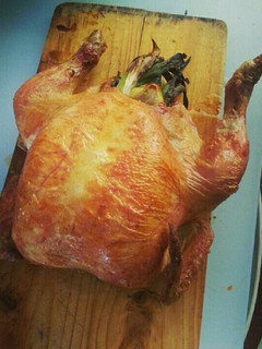 Una foto de Pollo asado a la inglesa