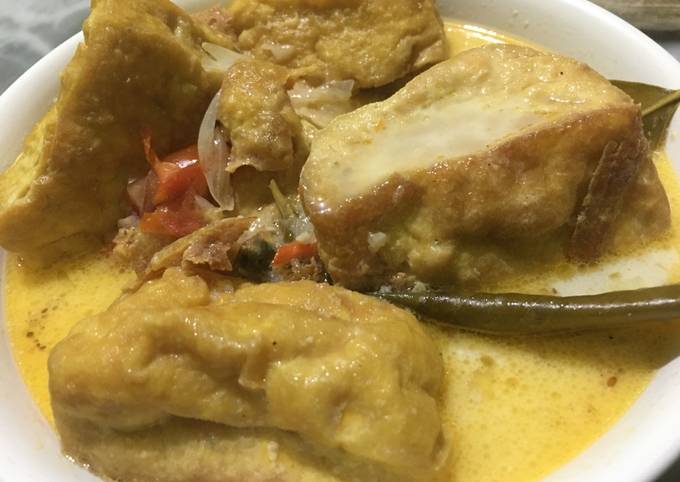 Langkah Mudah untuk Menyiapkan Sayur Tahu Santan, Bisa Manjain Lidah