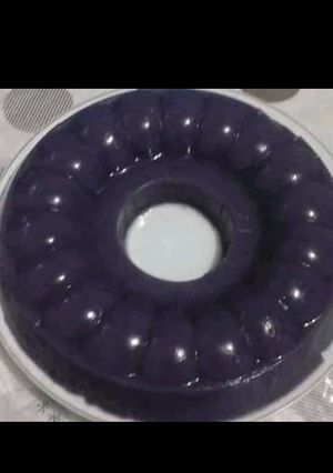 Foto resep Puding ubi ungu