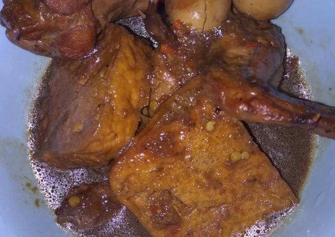 Ayam Kecap Pedas Manis (Ala-ala)