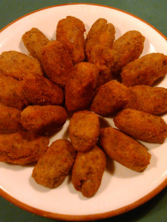 Una foto de Croquetas de morcilla