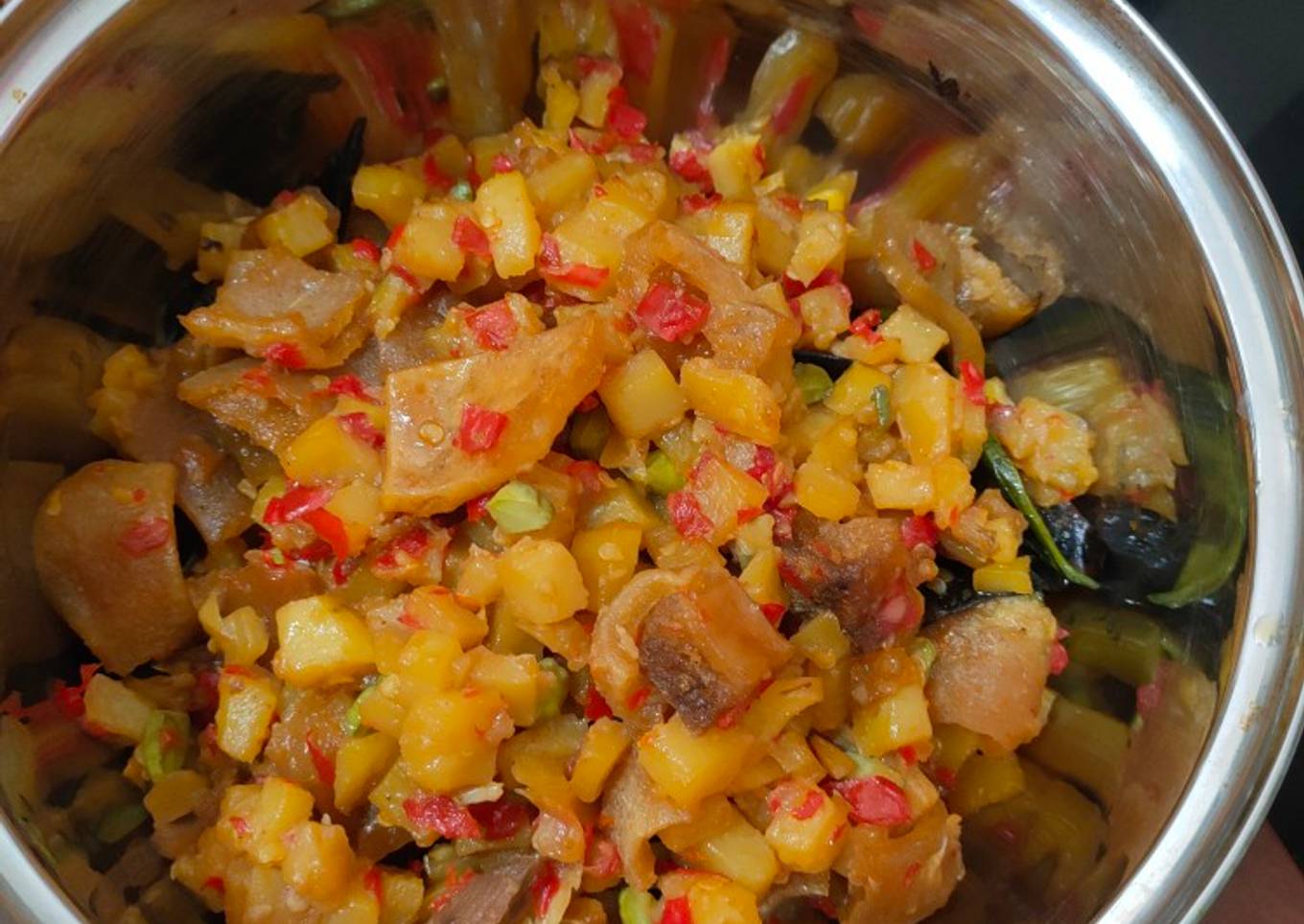 Sambel Goreng Kentang & Krecek