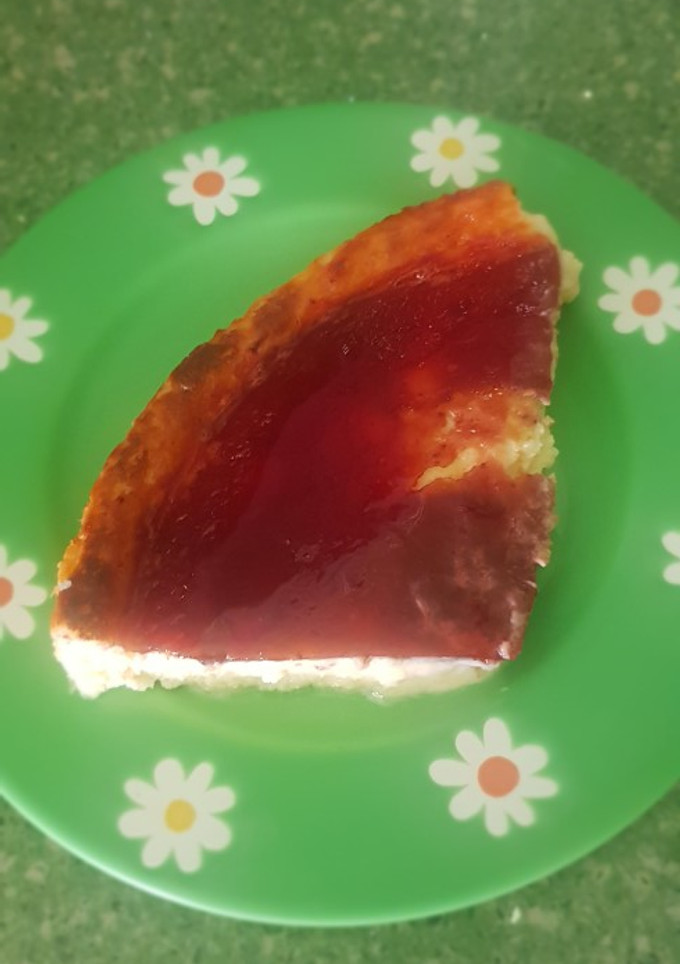 Una foto de Tarta de queso rápida
