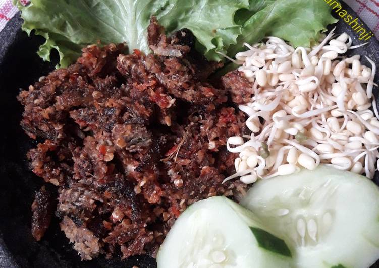 Cara Musim Gugur Makan di DimeSambel belut sego kucing (ala-ala Angkringan)