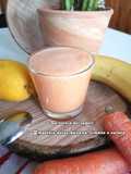 #227 Smoothie detox banana, limone e carota