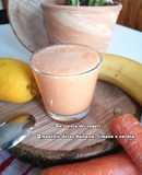#227 Smoothie detox banana, limone e carota