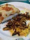 Suprema de pollo a la suiza