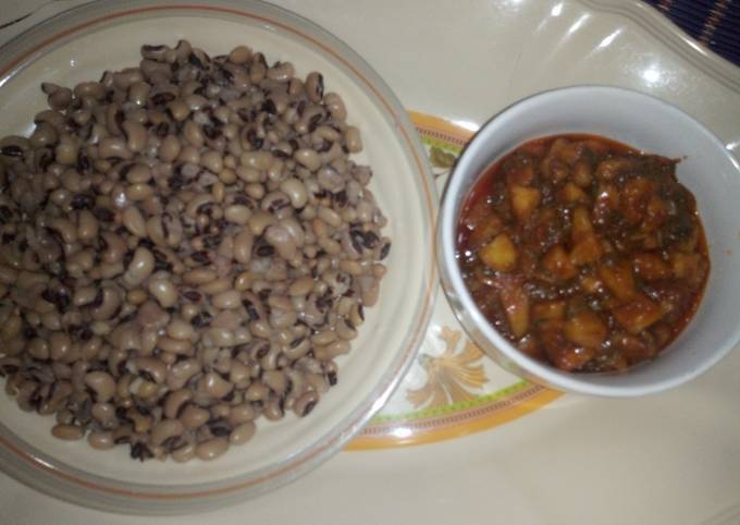 Steps to Prepare Speedy Beans &amp; potato porridge soup