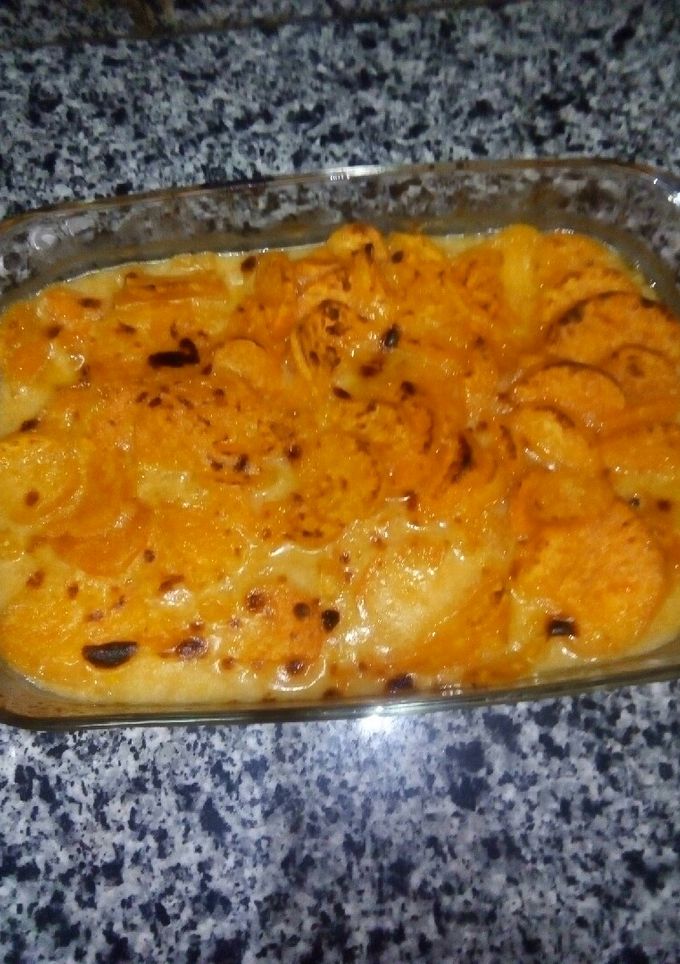 صورة لوصفة صينيه بطاطا باللبن