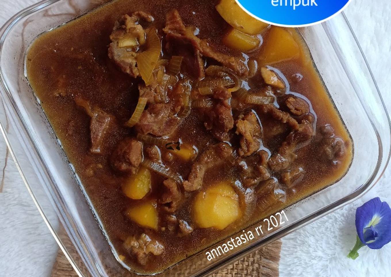 Bistik daging sapi empuk