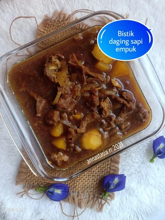 Cara Mudah Membuat Resep Bistik daging sapi empuk Anti Ribet, Enak Banget