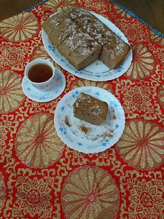 عکسی از دستور کیک دارچین