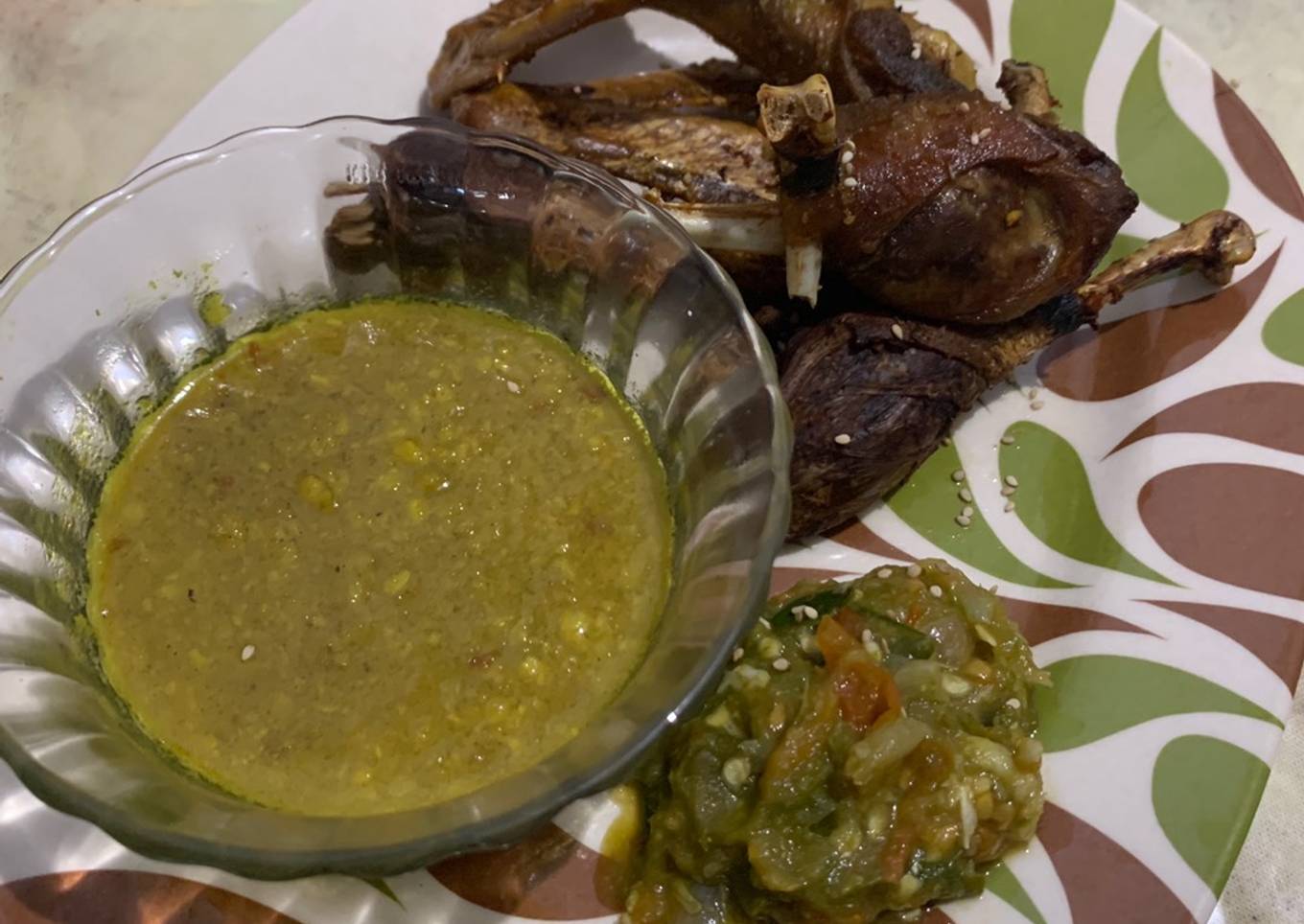 Bebek Goreng Sambel Ijo Surabaya