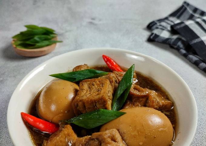 Resep Semur Tahu Telur Oleh Asriwida - Cookpad