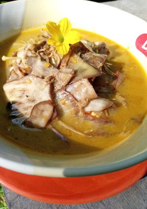 Foto resep Lodeh jantung pisang