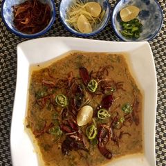 A picture of Shola - The blend of Spinach and Lentils.