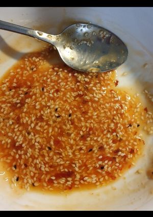 A picture of Sizzler sauce.