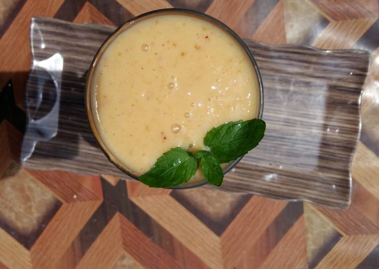 How to Prepare Quick Twisted taste Mango shake