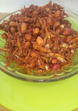 Foto resep Sambel teri medan mix kacang