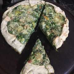Una foto de Tarta de Espinaca