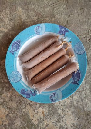 Foto resep Es Lilin Rasa Vanila Coklat