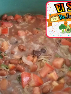 Una foto de Frijoles a la mexicana