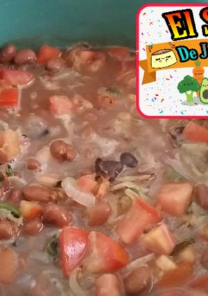 Una foto de Frijoles a la mexicana