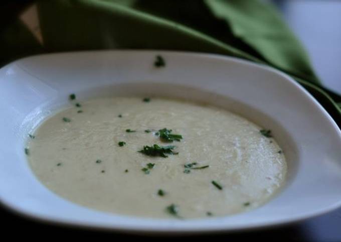 Leek in my potato soup