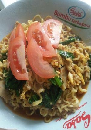 Foto resep Mie Goreng Nyemek Pedas