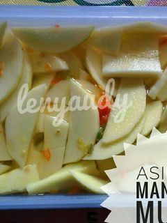 Foto resep Asinan mangga muda
