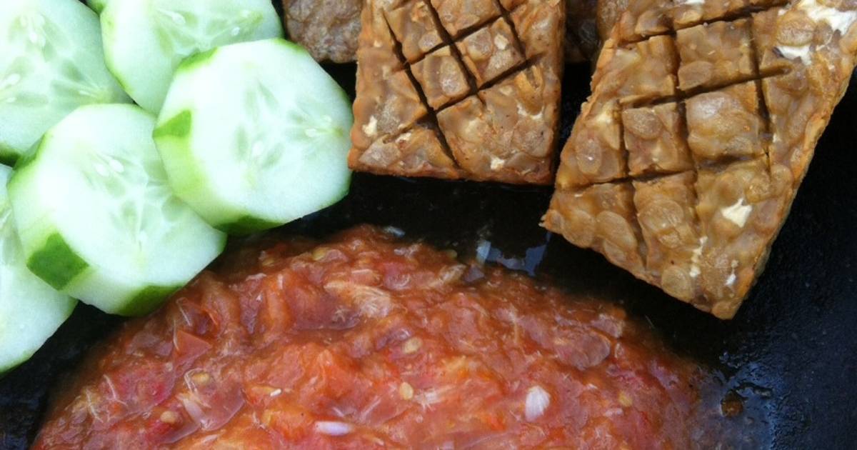 Resep Tempe Goreng Sambal Tomat Terasi Oleh Fitri Sasmaya Cookpad