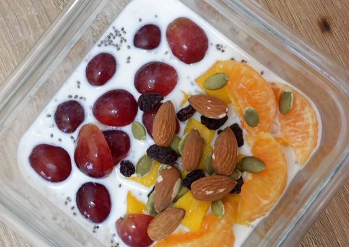 Resep ✨ 44 Oatmeal fruit yang Menggugah Selera