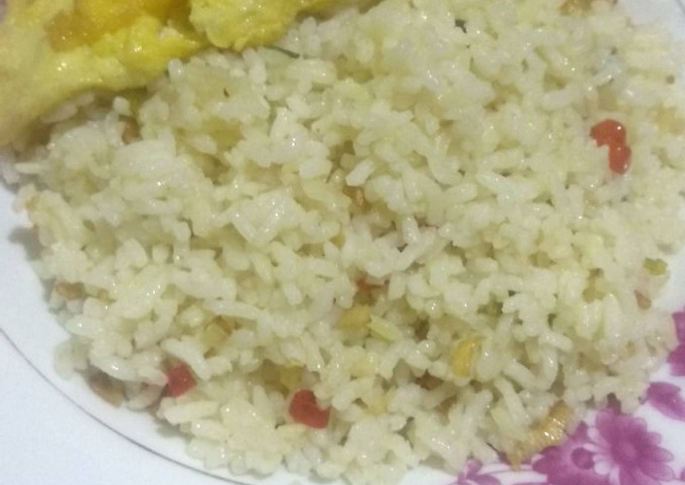 Nasi goreng putih enak