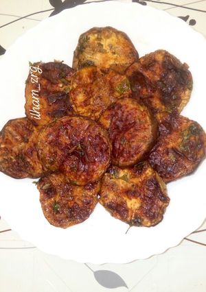 صورة لوصفة باذنجان مشوي