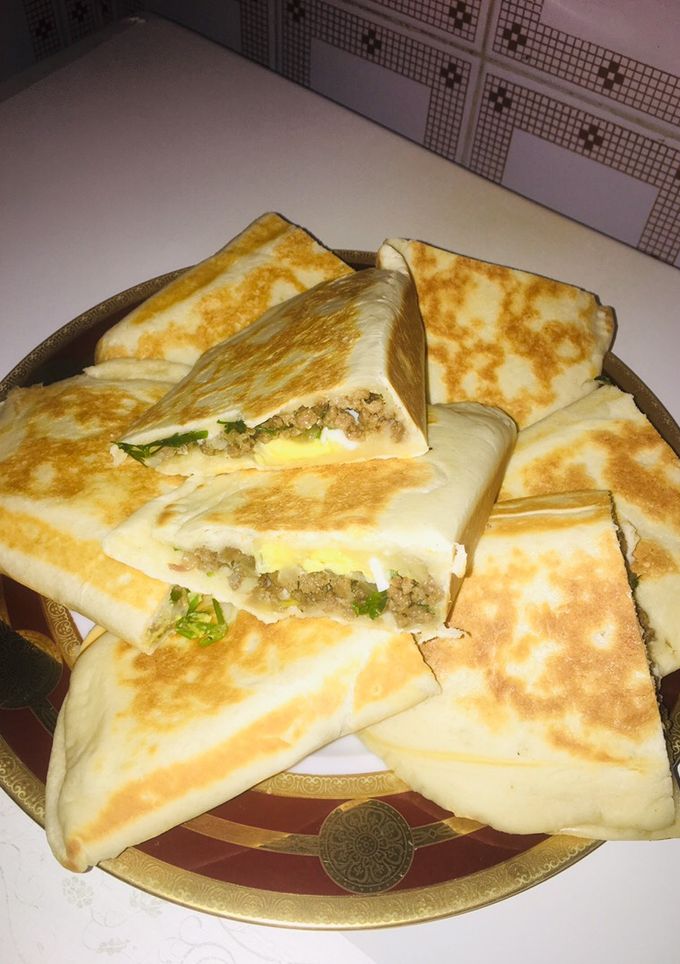 صورة لوصفة كريب تركي او فطائر تركية 🥪