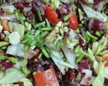 Easy Serving Recipe Mixed Nuts Salata Very Delicious