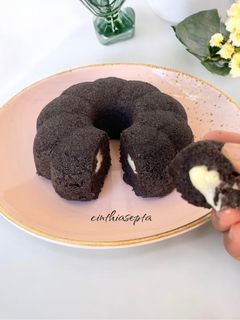 Foto resep Bolu Ketan Hitam with Cream Cheese