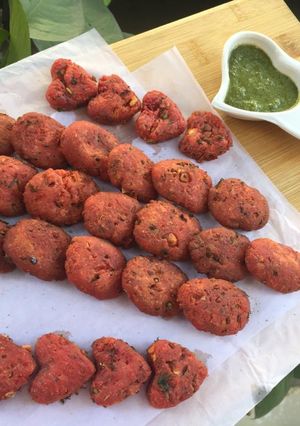 A picture of Sooji Besan cutlet.