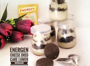 Foto resep Energen cheese oreo cake lumer