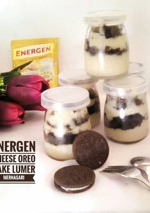 Foto resep Energen cheese oreo cake lumer