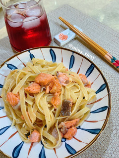 Foto resep Salmon Fettuccine