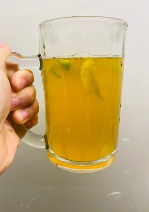 Hình của món Vào bếp cùng con: trà tắc ô long.